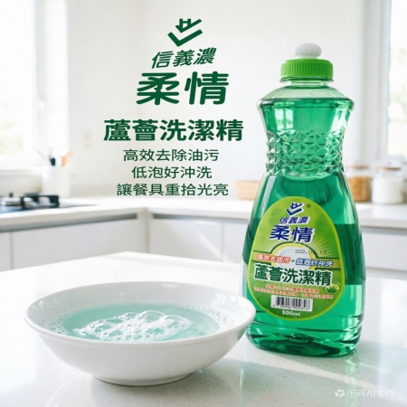 ​廚房用品蘆薈洗碗精 洗潔精 800ml