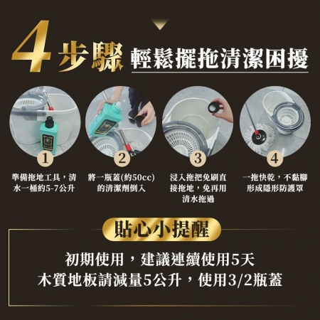 【箱購】家事女王 多效地板清潔劑-12入