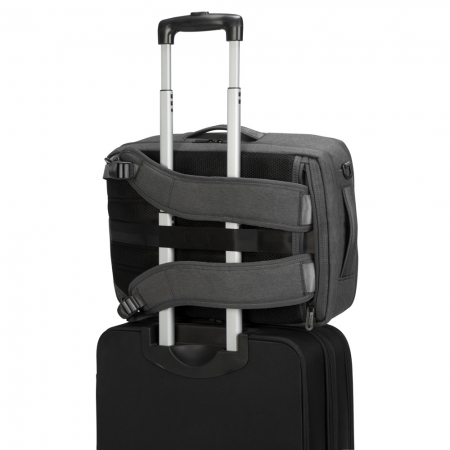 【Targus】Cypress EcoSmart 15.6吋 三用環保電腦後背包 - 岩石灰（TG-TBB58702）