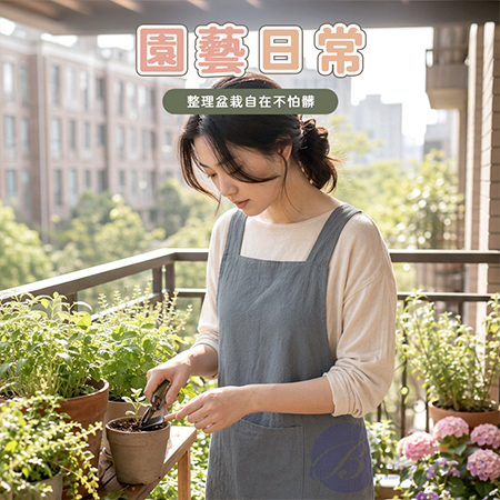 【Besthot】交叉肩帶純色圍裙 工作圍裙