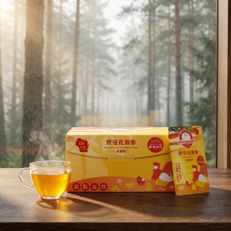 寶曼花旗參滴雞精禮盒