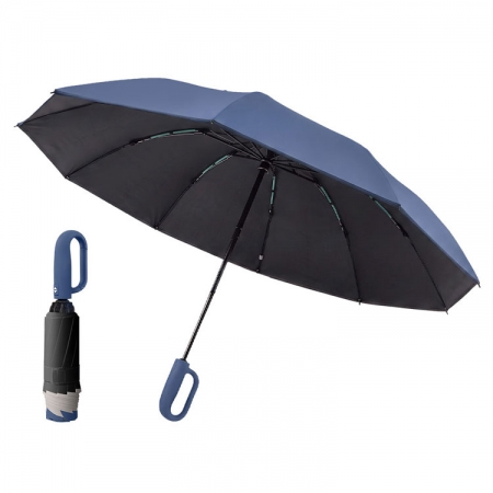 【好買點數放大】FJ 反向環扣全自動黑膠UPF50＋抗UV防曬晴雨傘UV2 （反向收傘 雨水不落地）